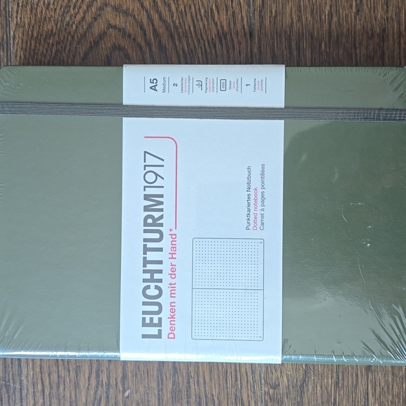 ❤️BUY 5 GET 3 FREE Leuchtturm1917 Notebook Medium (A5), Hardcover, Lobster - Picture 14 of 16